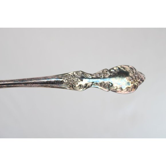 Wm Rogers Extra Plate Serving Fork Spoon Salad Set Silver Silverplate 89884 - Picture 3 of 5